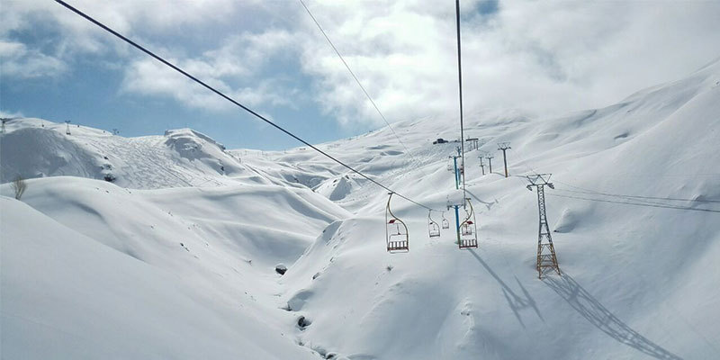 Dizin Resort Ski Lifts - Tehran